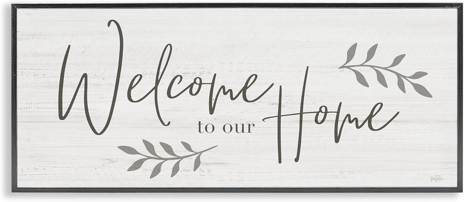 Stupell Industries " Welcome To Our Home Country Sign " by Natalie Carpentieri