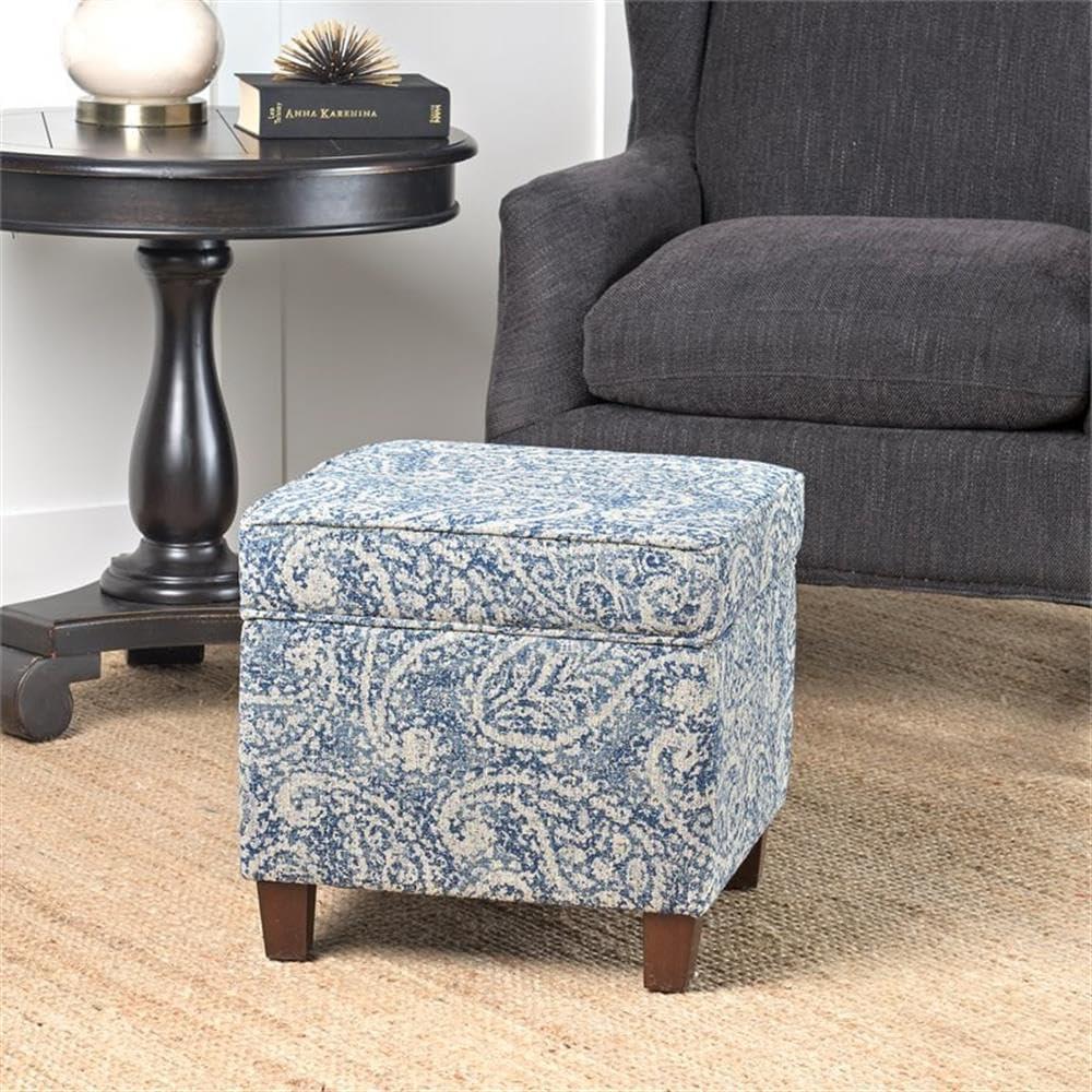 Sand & Stable™ Asha 17.5" Square Storage Ottoman