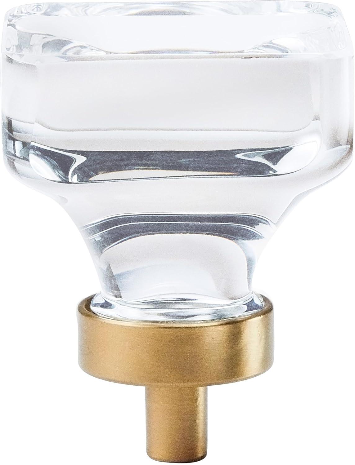 Glacio 1 3/8" Length Square Knob