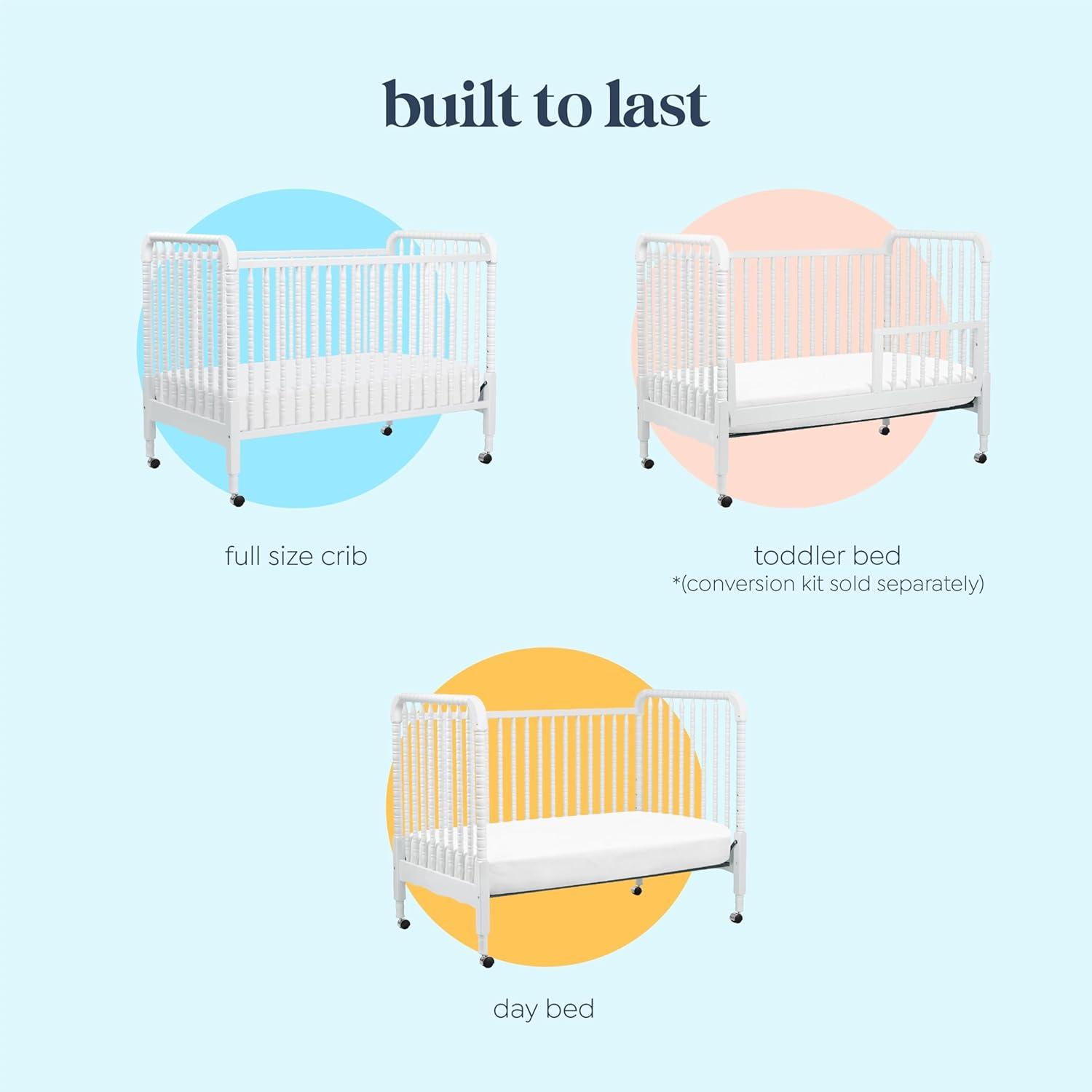 Jenny Lind 3-in-1 Convertible Crib