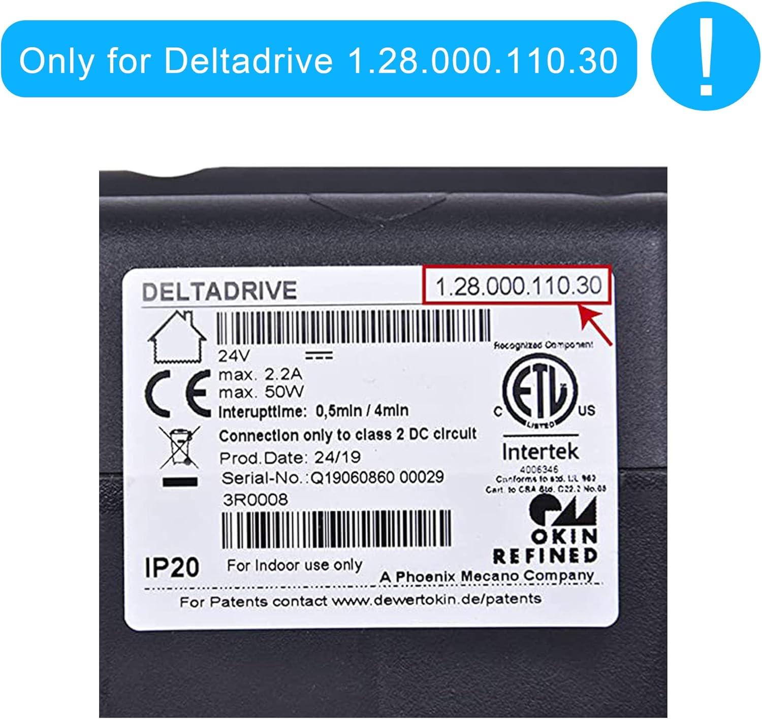 Okin Deltadrive Actuator Motor Model 1.28.000.131.30 Replacement for Lift Chair Power Recliner