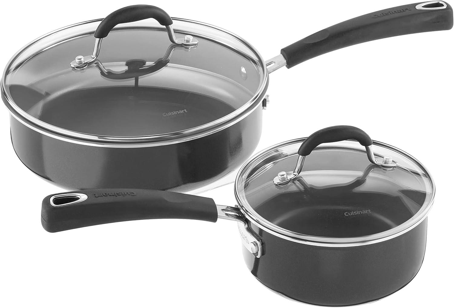 Cuisinart Ceramica XT 11pc Non-Stick Cookware Set - 54C-11BK