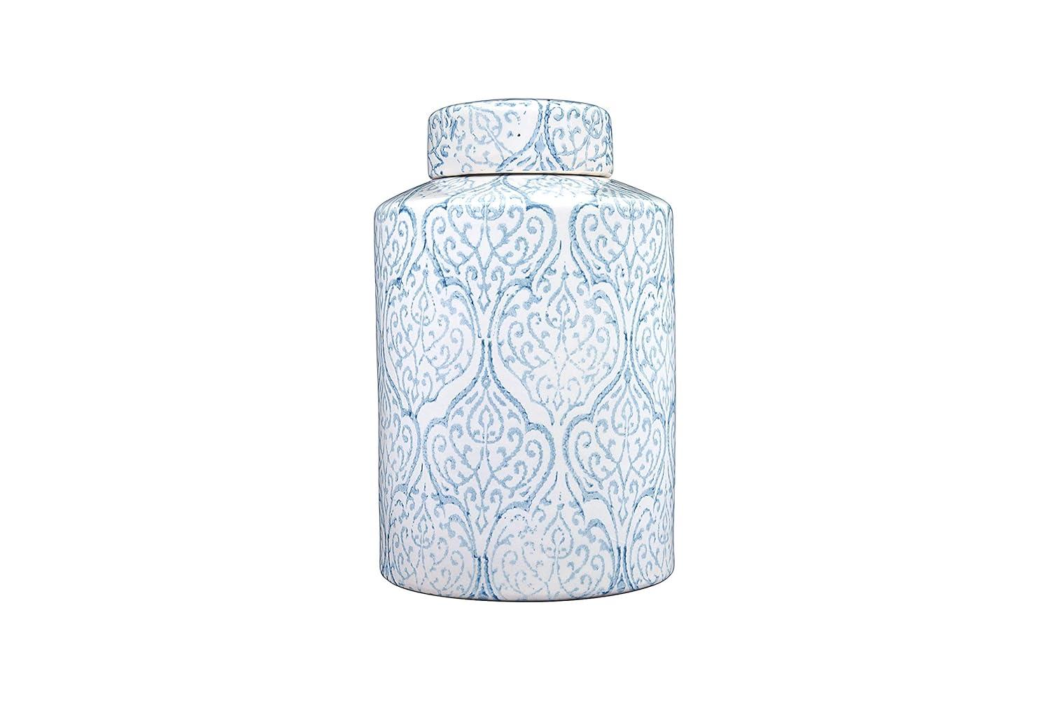 Ceramic Ginger Jar (10-1/8") - Storied Home