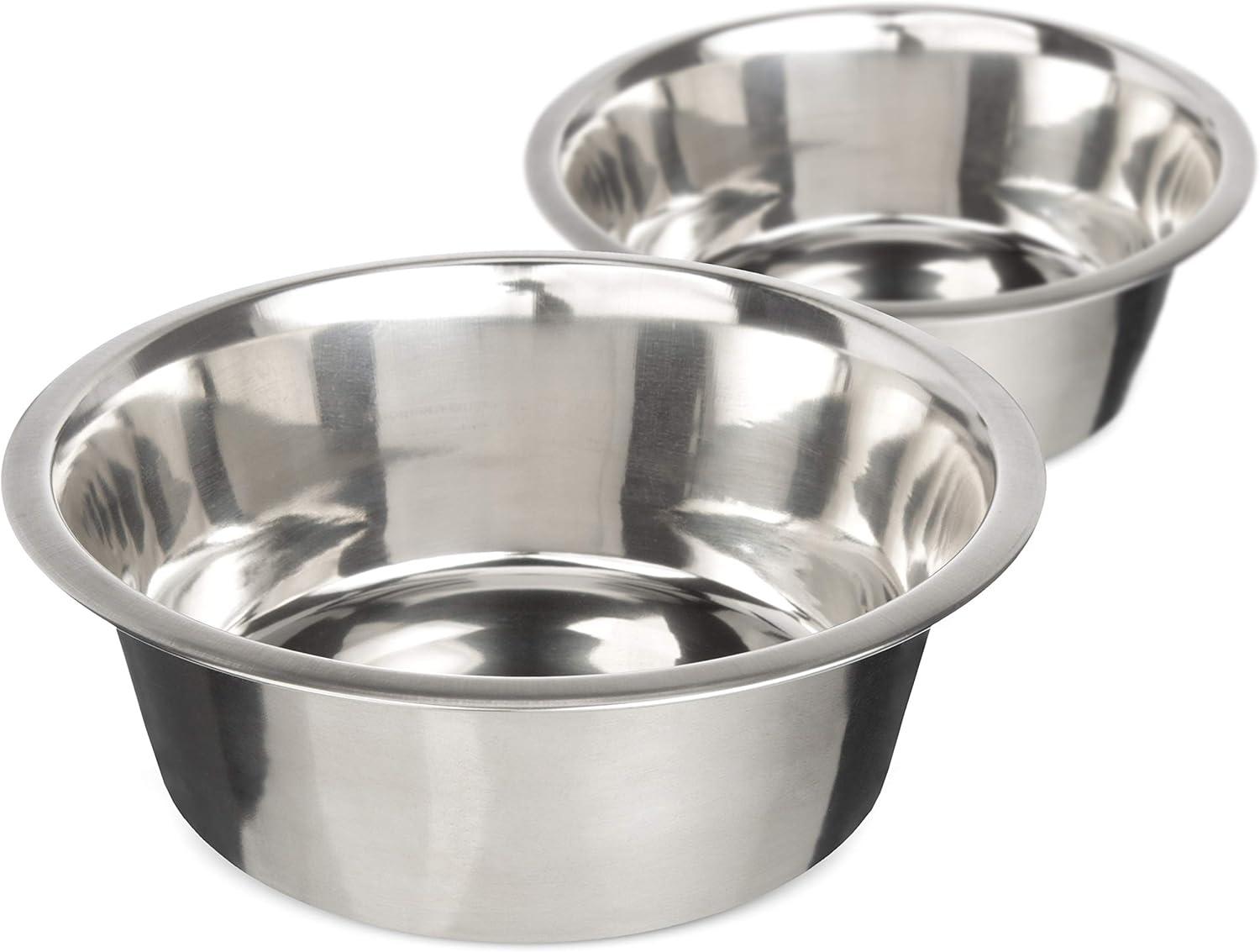 Neater Feeder 7-Cup Stainless Steel Pet Bowls, Set of 2