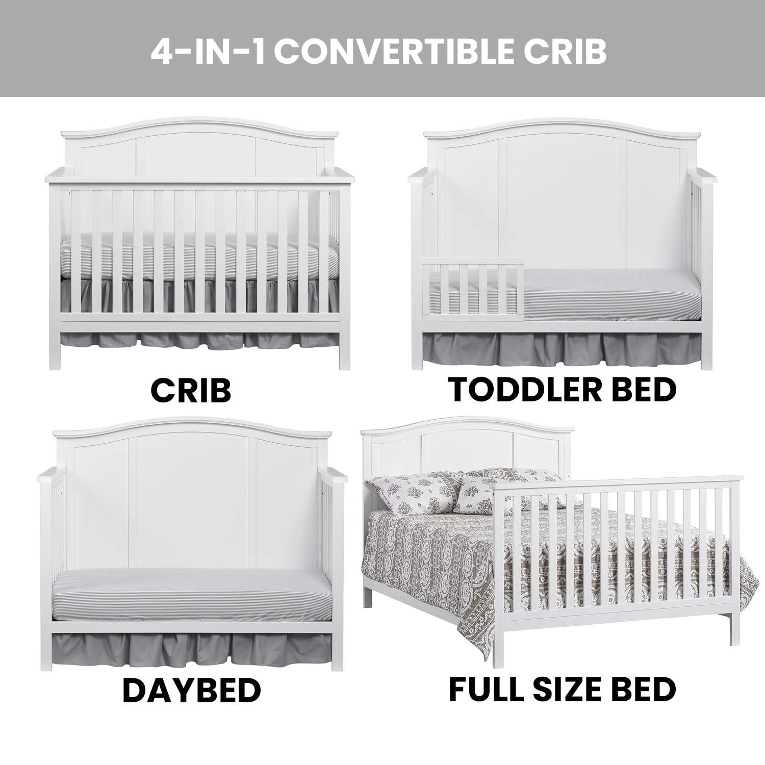 Emerson 4 In 1 Convertible Crib