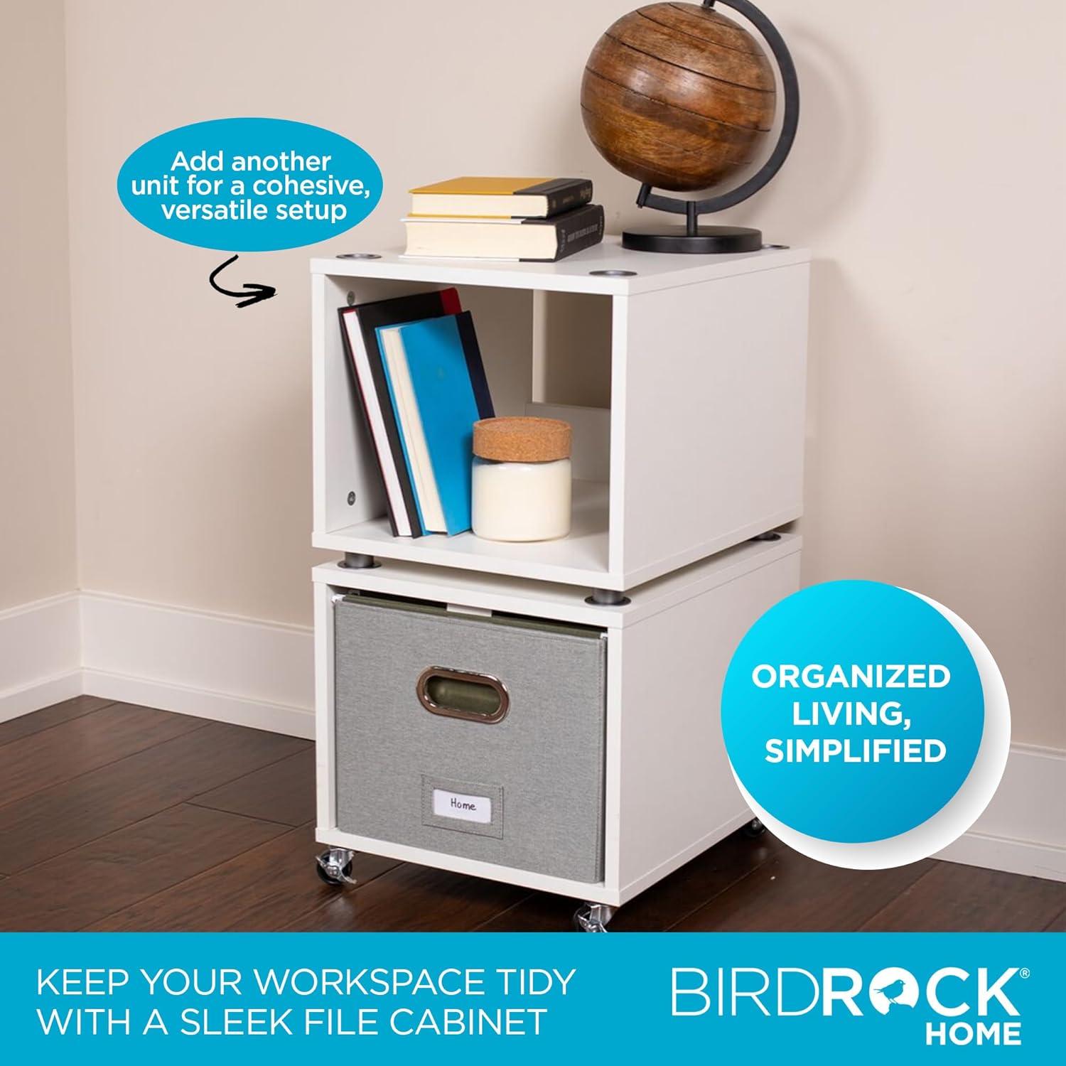 BirdRock Home 14.25'' Wide Mobile File Cabinet