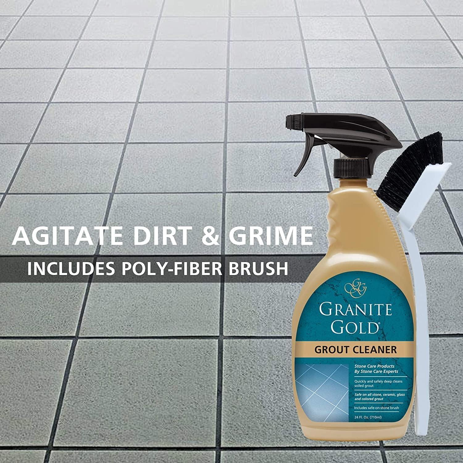 Granite Gold 24 oz Grout Cleaner with Brush