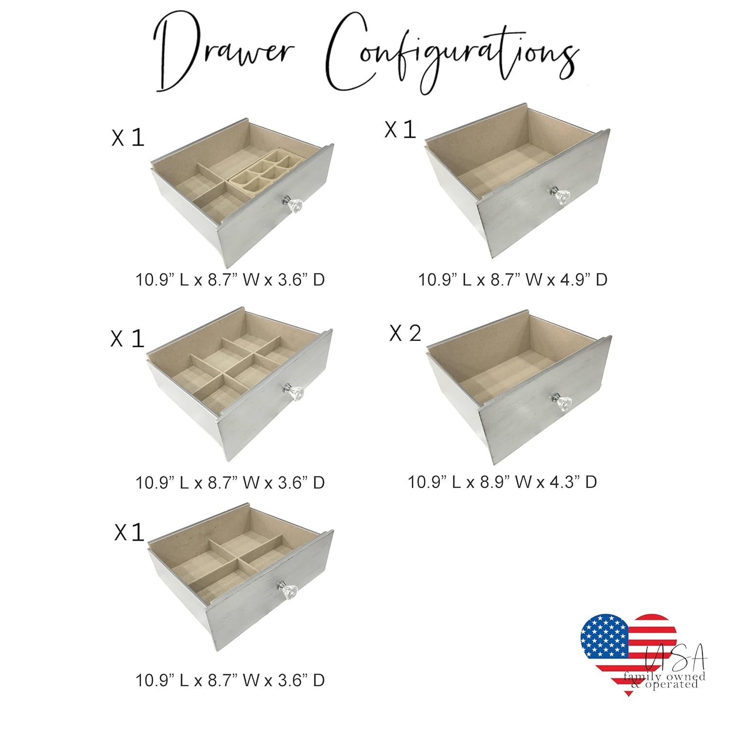 Hives and Honey Crystal Standing Jewelry Armoire