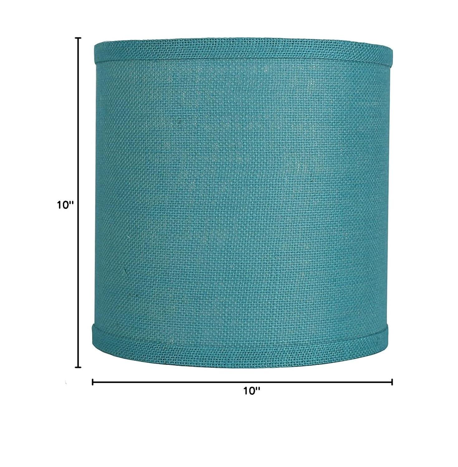 Urbanest Classic 10'' Burlap Drum Lamp Shade