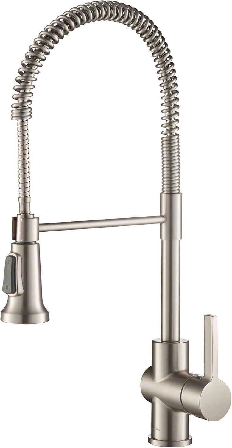 KRAUS Britt Single Handle Commercial Style Kitchen Faucet