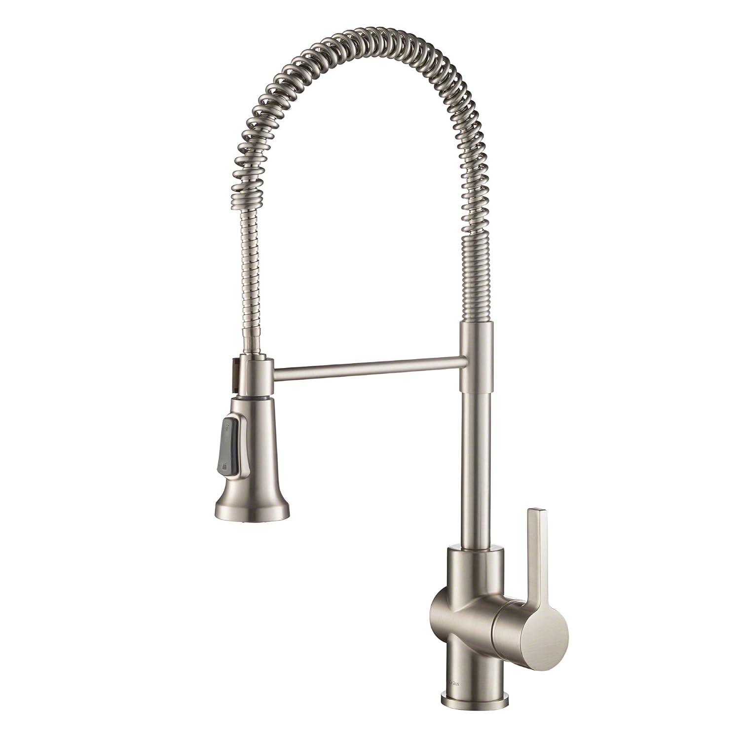 KRAUS Britt Single Handle Commercial Style Kitchen Faucet