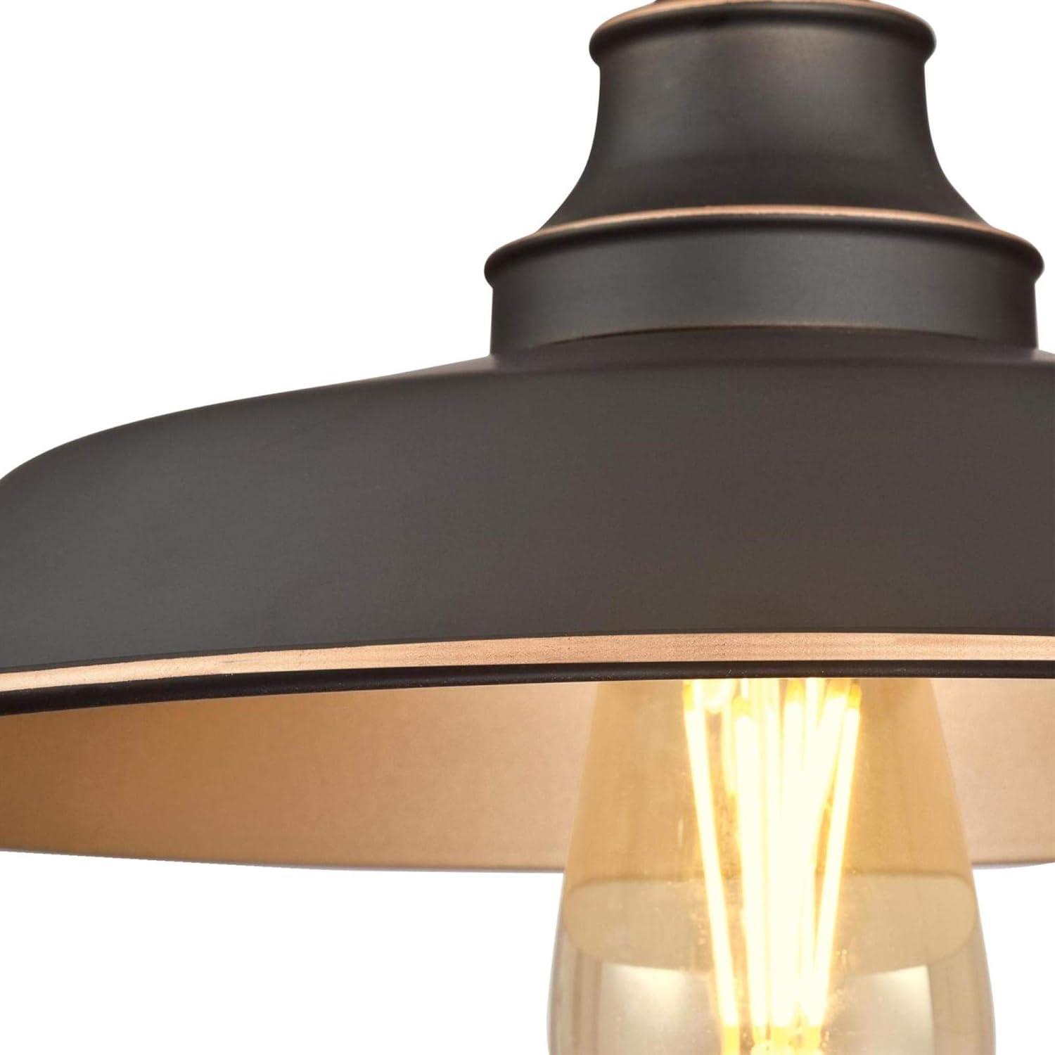 Westinghouse Lighting 6370300 12 in. 1 Light Semi-Flush with Highlights - Oil Rubbed Bronze