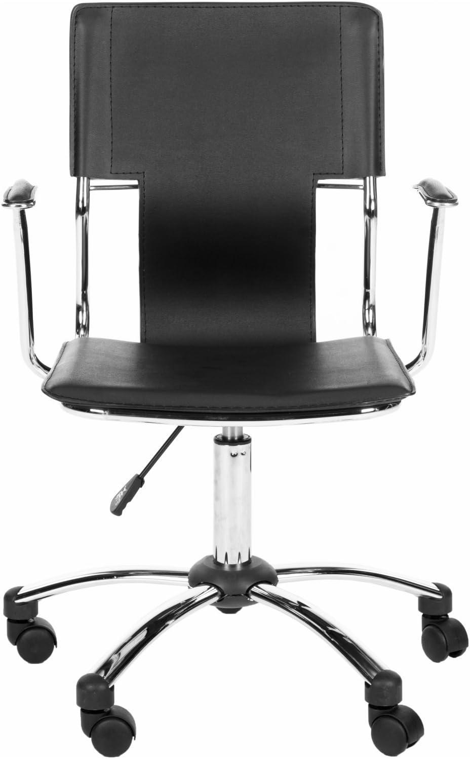 Kyler Desk Chair - Black - Safavieh