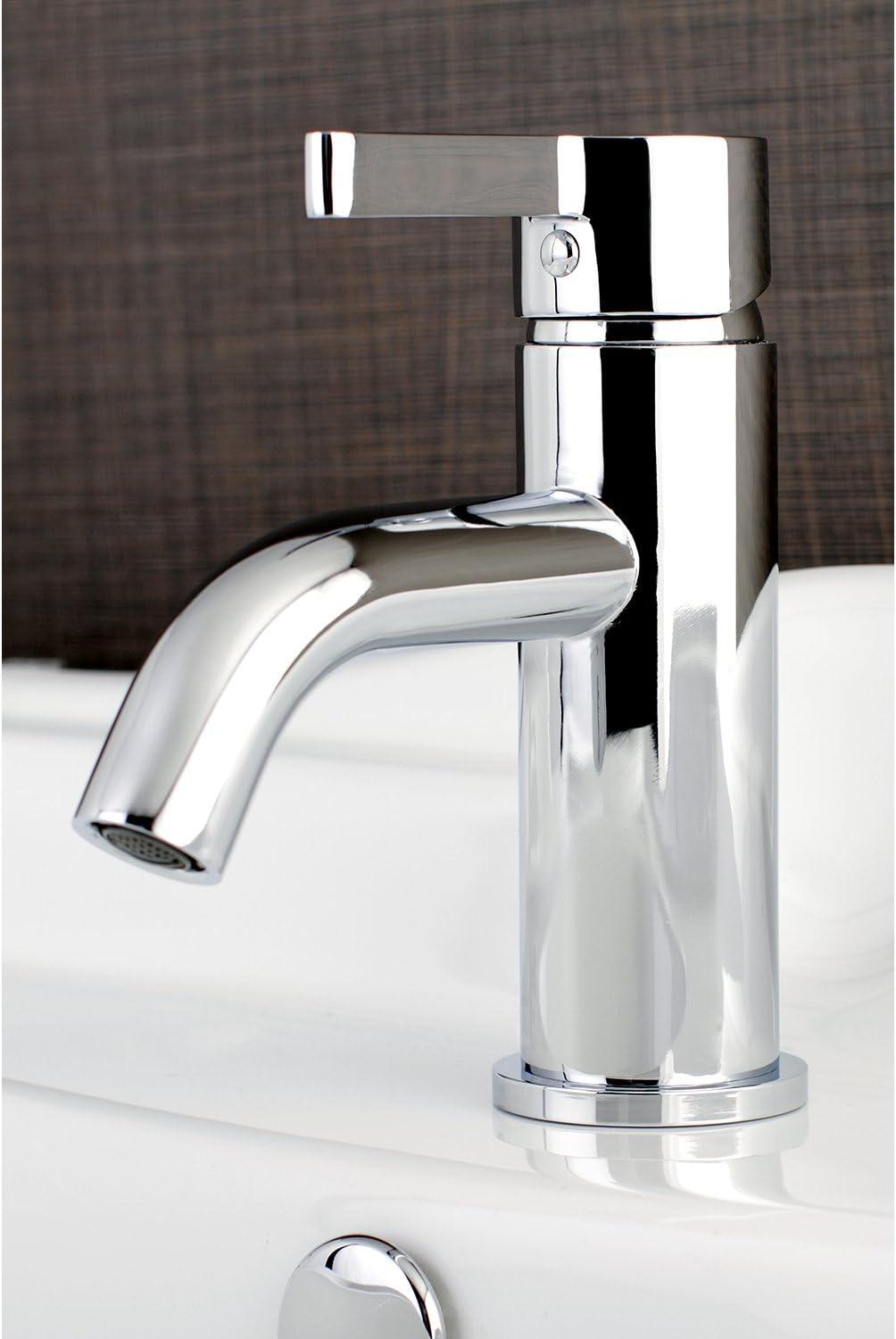 Continental Monoblock Single Hole Bathroom Faucet with Drain Assembly