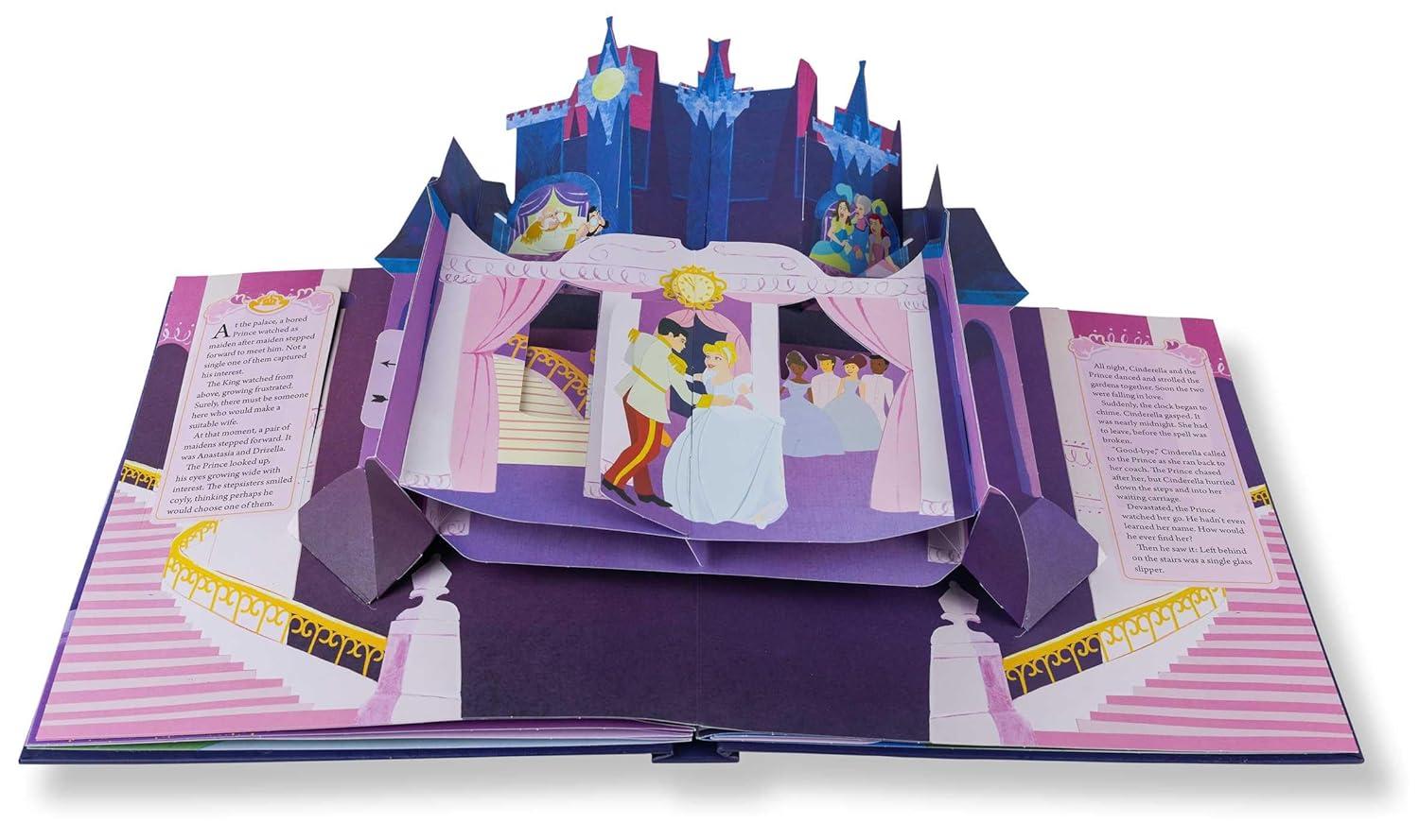 Disney: Cinderella Pop-Up Book - (Disney Princess) by Matthew Reinhart (Hardcover)
