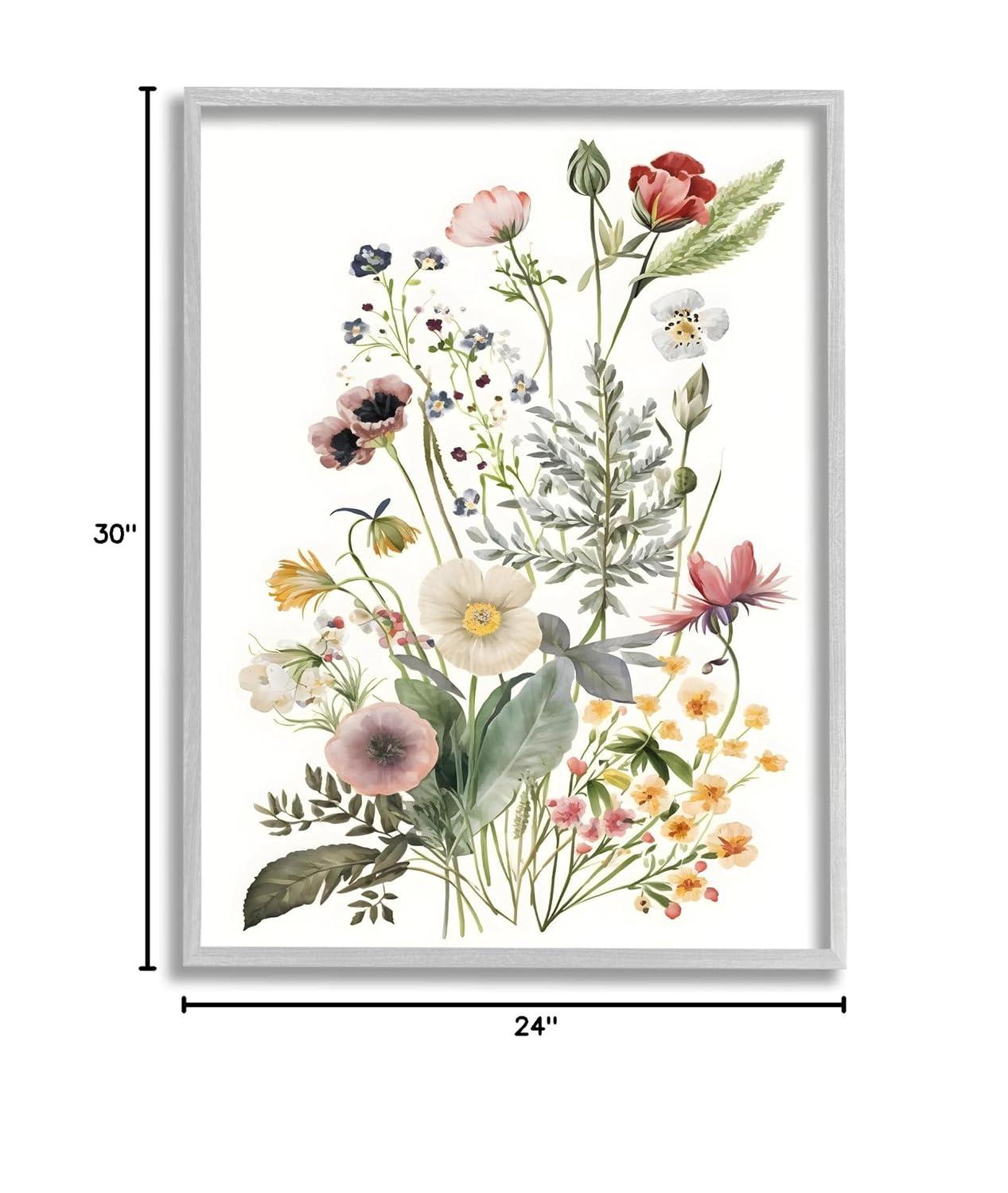 Stupell Industries Bb-280-Framed " Subtle Spring Blossoms "