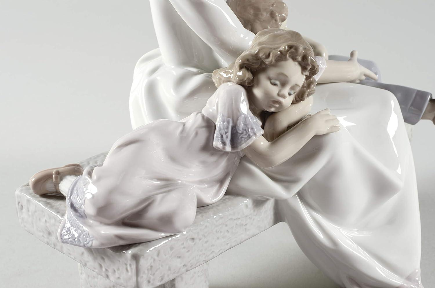 Pastel Gloss Porcelain 'Afternoon Nap' Figurine by Antonio Ramos