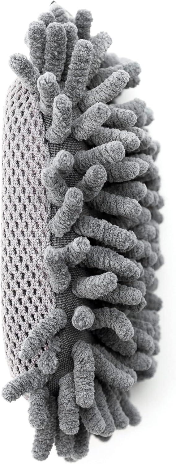 U Brands Premium Shag Eraser, Dry Erase Ink & Chalk, Soft, Microfiber, 582U