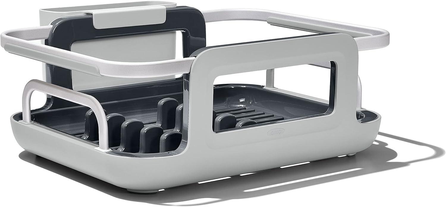 OXO Good Grips Extendable Over-The-Sink Aluminum Dish Rack