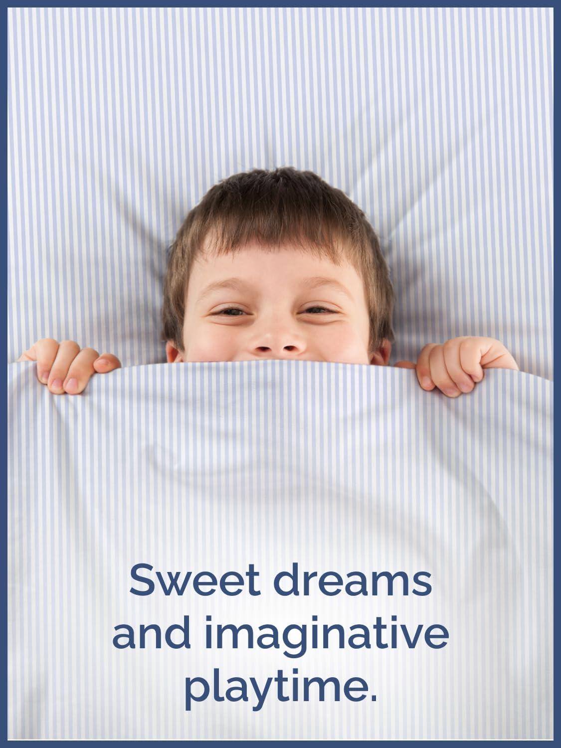 CGK Linens 4 Piece Kids Microfiber Sheet Set - Wrinkle Free - Cute, Cozy, Soft