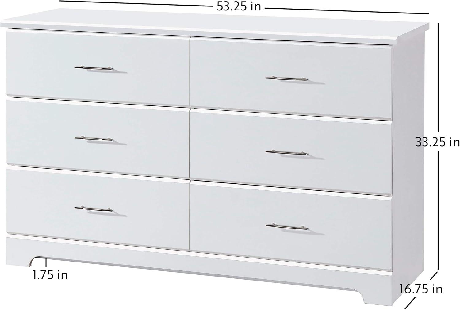 Brookside 6 Drawer Double Dresser