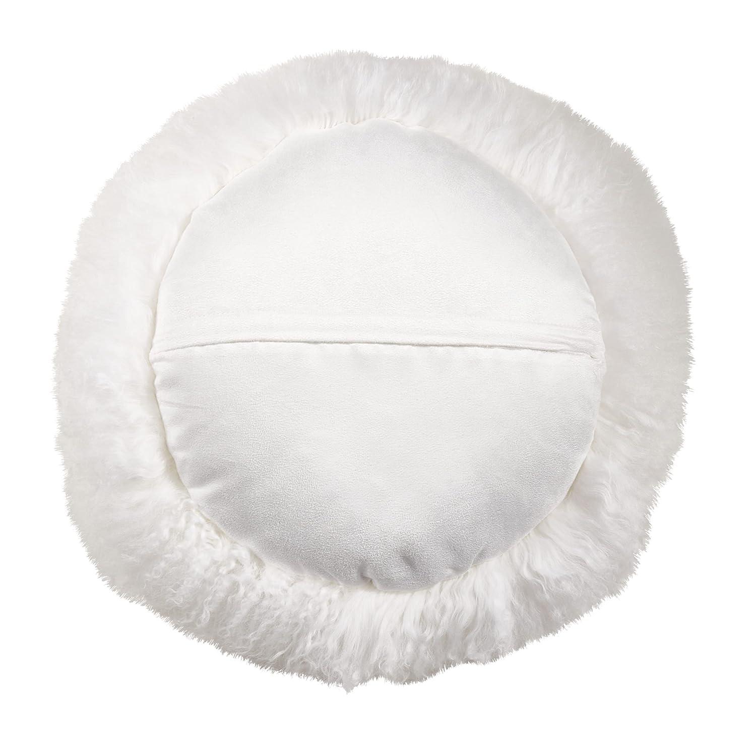 Mongolian Lamb Pillows Lumbar Throw Pillow