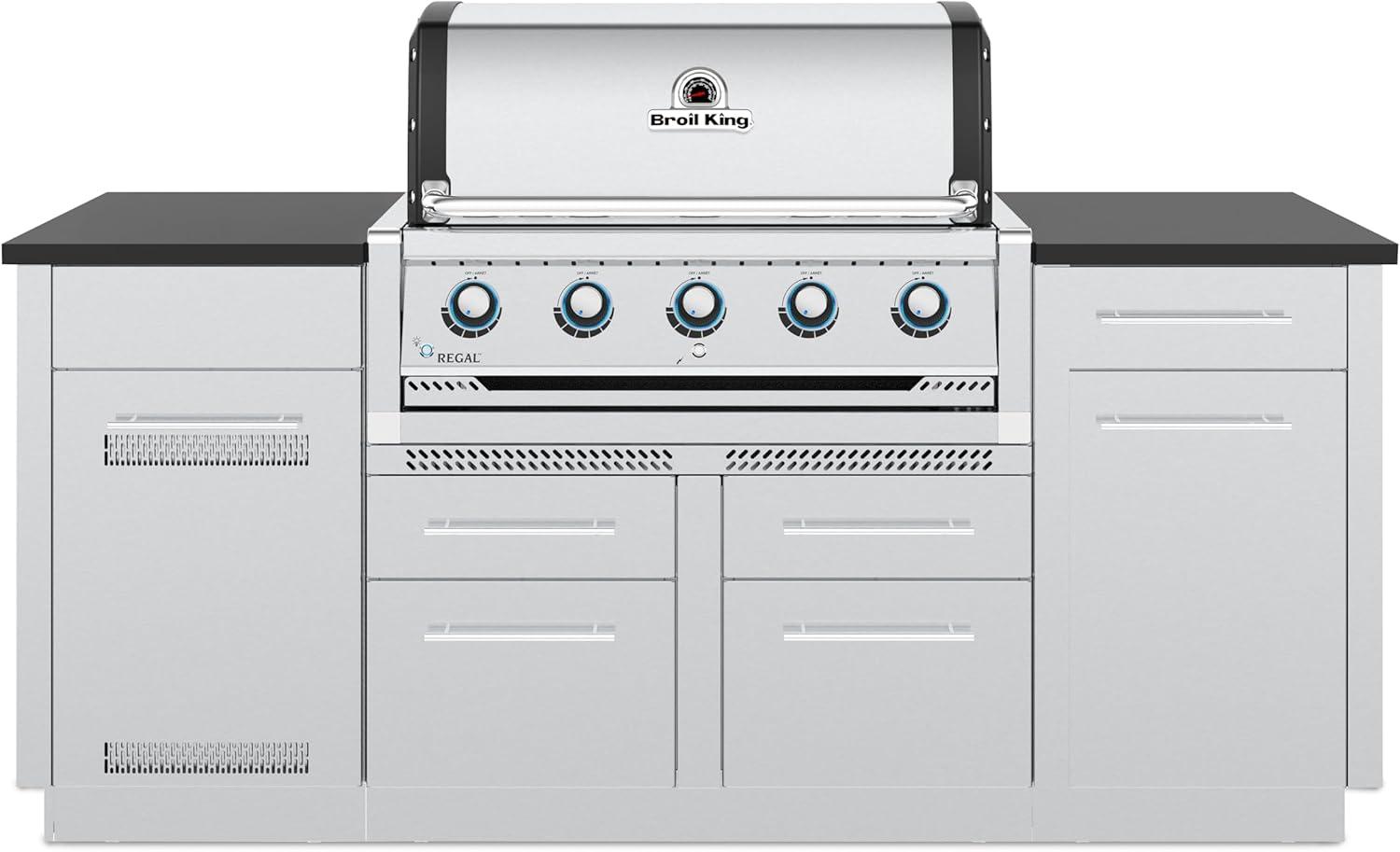 Broil King Regal S 520 5-Burner Built-InGrill Head