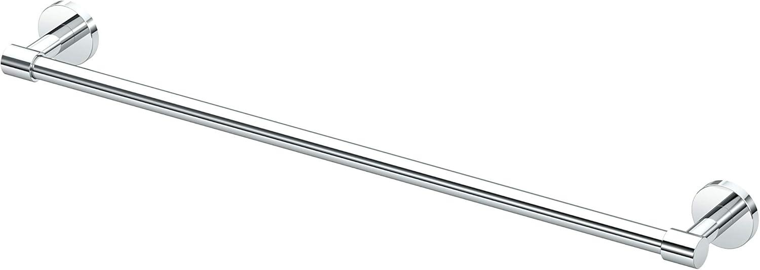 Chrome 26 Inch Wall Mounted Towel Bar