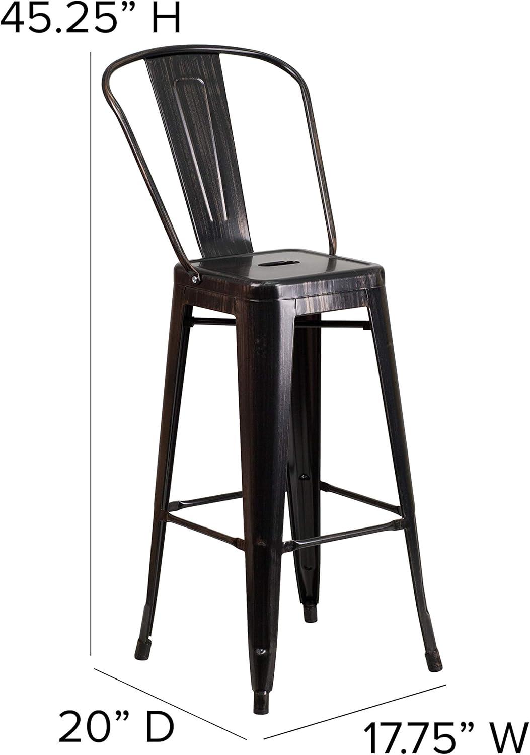 Metal Outdoor Stool