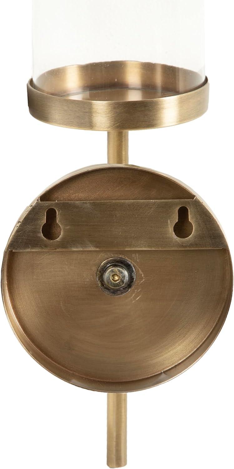 Kate and Laurel Blaise Metal Wall Sconce