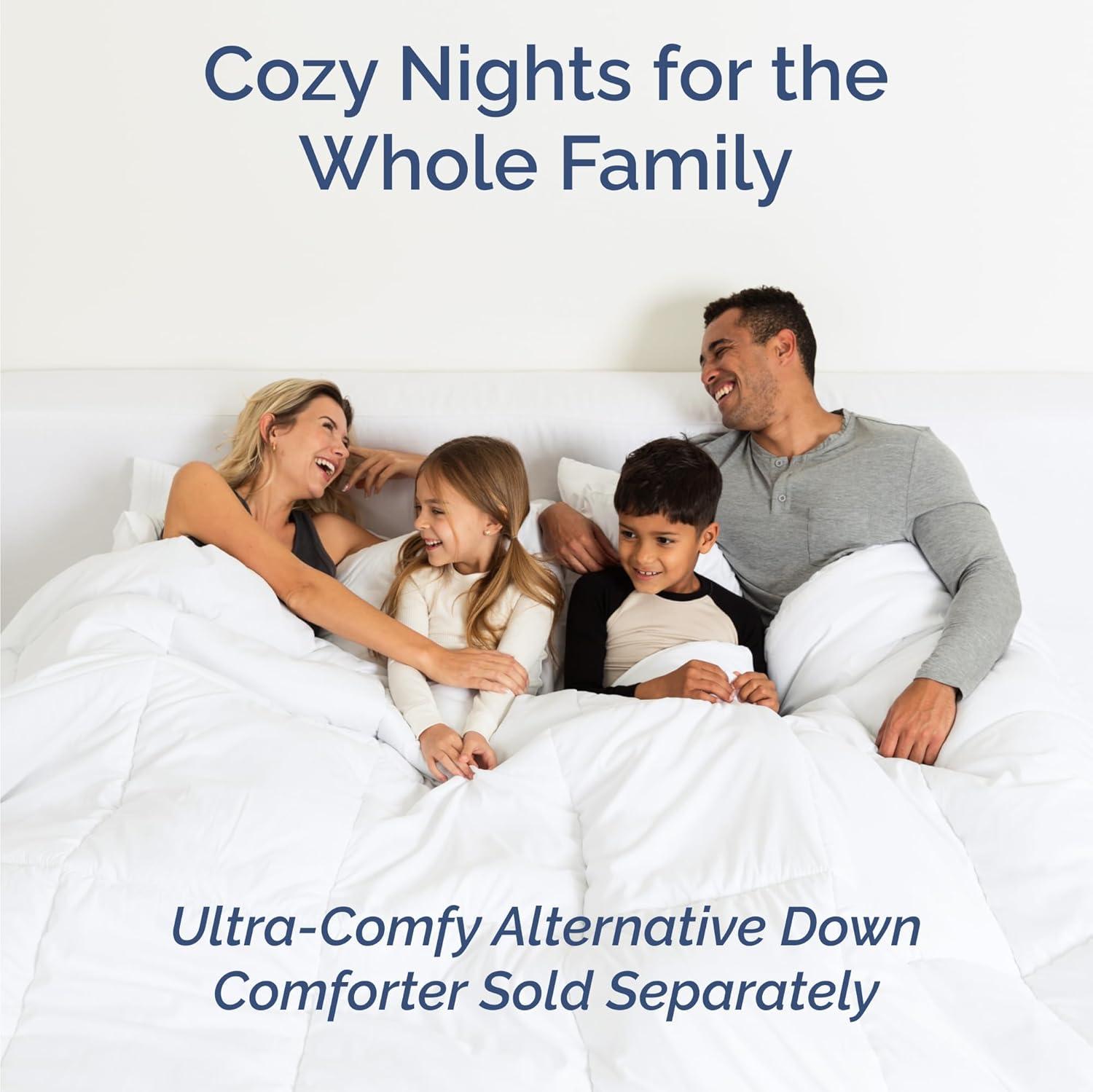 CGK Linens Premium Rayon From Bamboo 4 Piece Deep Pocket Ultra Soft & Cooling Sheet Set