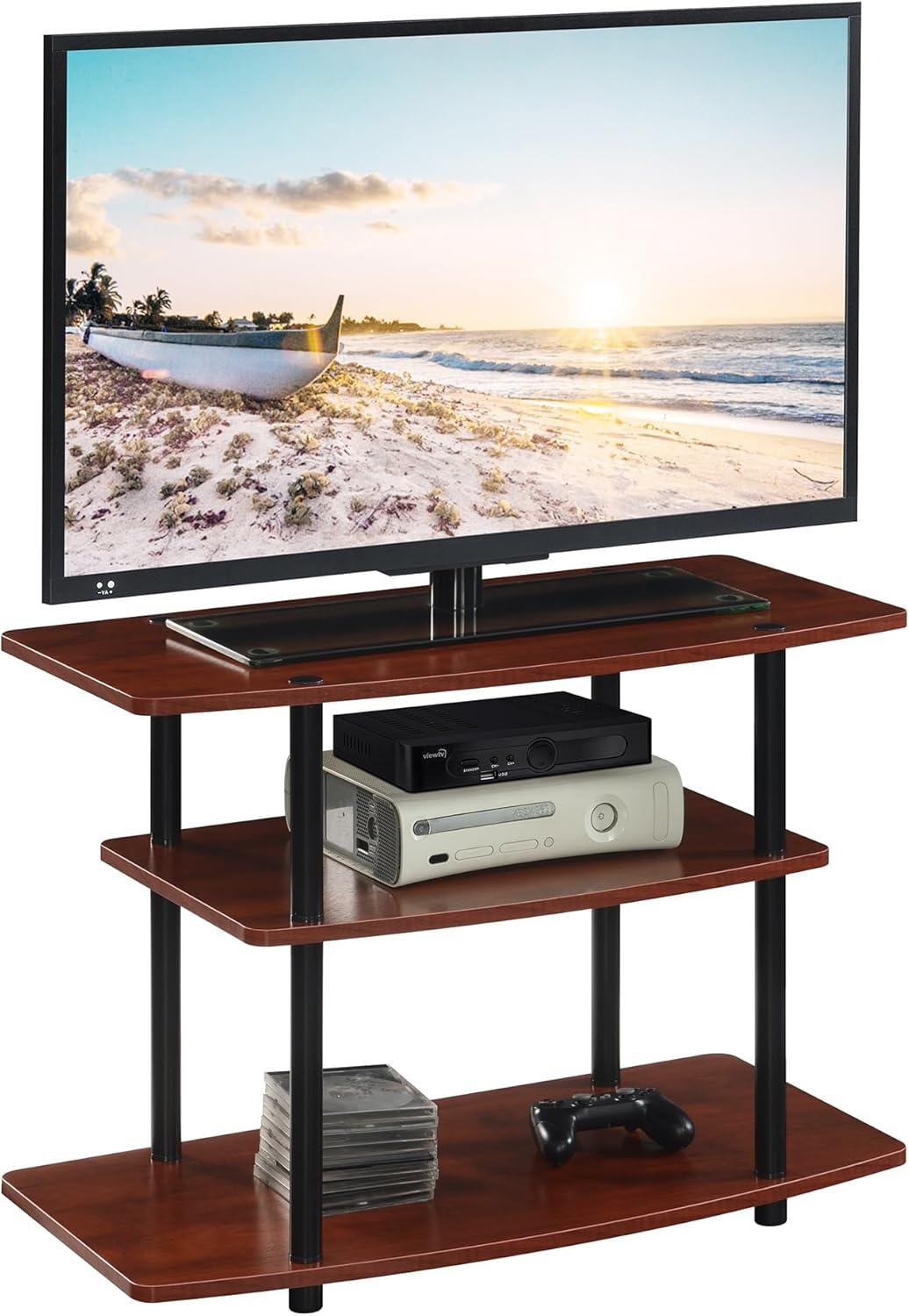 Convenience Concepts Designs2Go 3 Tier TV Stand Multiple Finishes