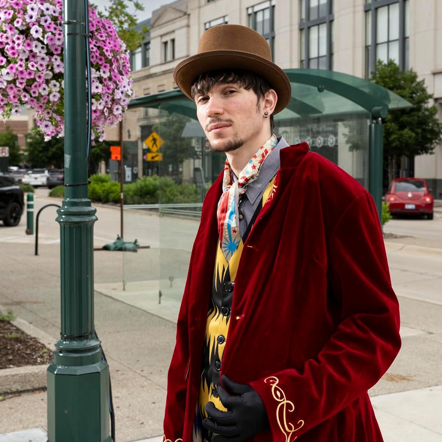 Candy Chocolate Factory Boss Complete Set Deluxe Halloween Costume Cosplay