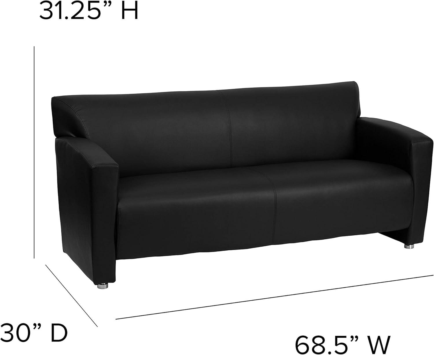 HERCULES Majesty Series LeatherSoft Sofa with Extended Panel Arms