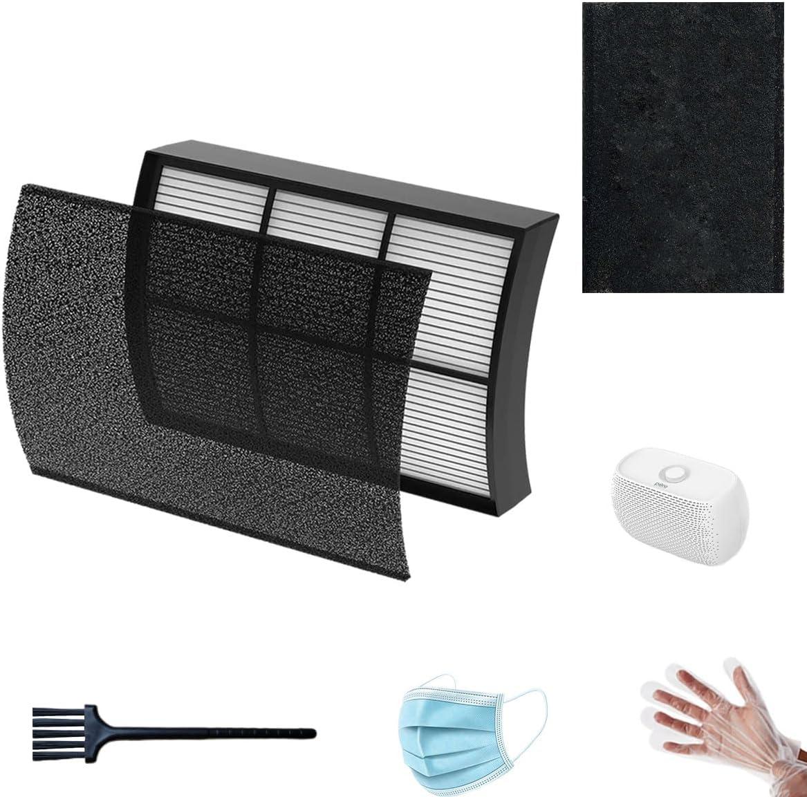 Pure Enrichment Pure Zone 2-in-1 True HEPA Air Filter: Captures Dust, Smoke, Pet Dander, Mold, Odors, Pollen, 5.75" Height