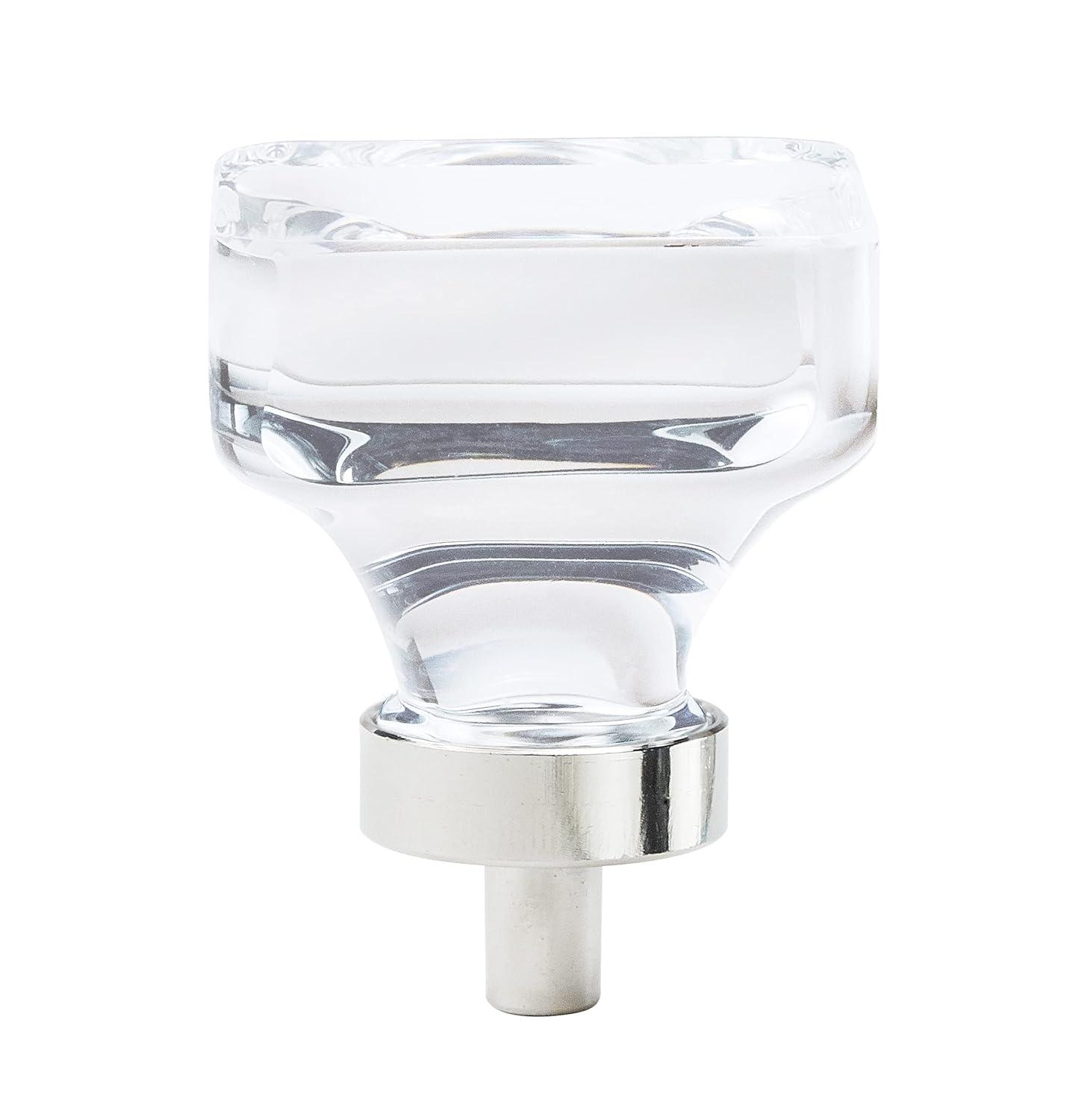 Glacio 1 3/8" Length Square Knob