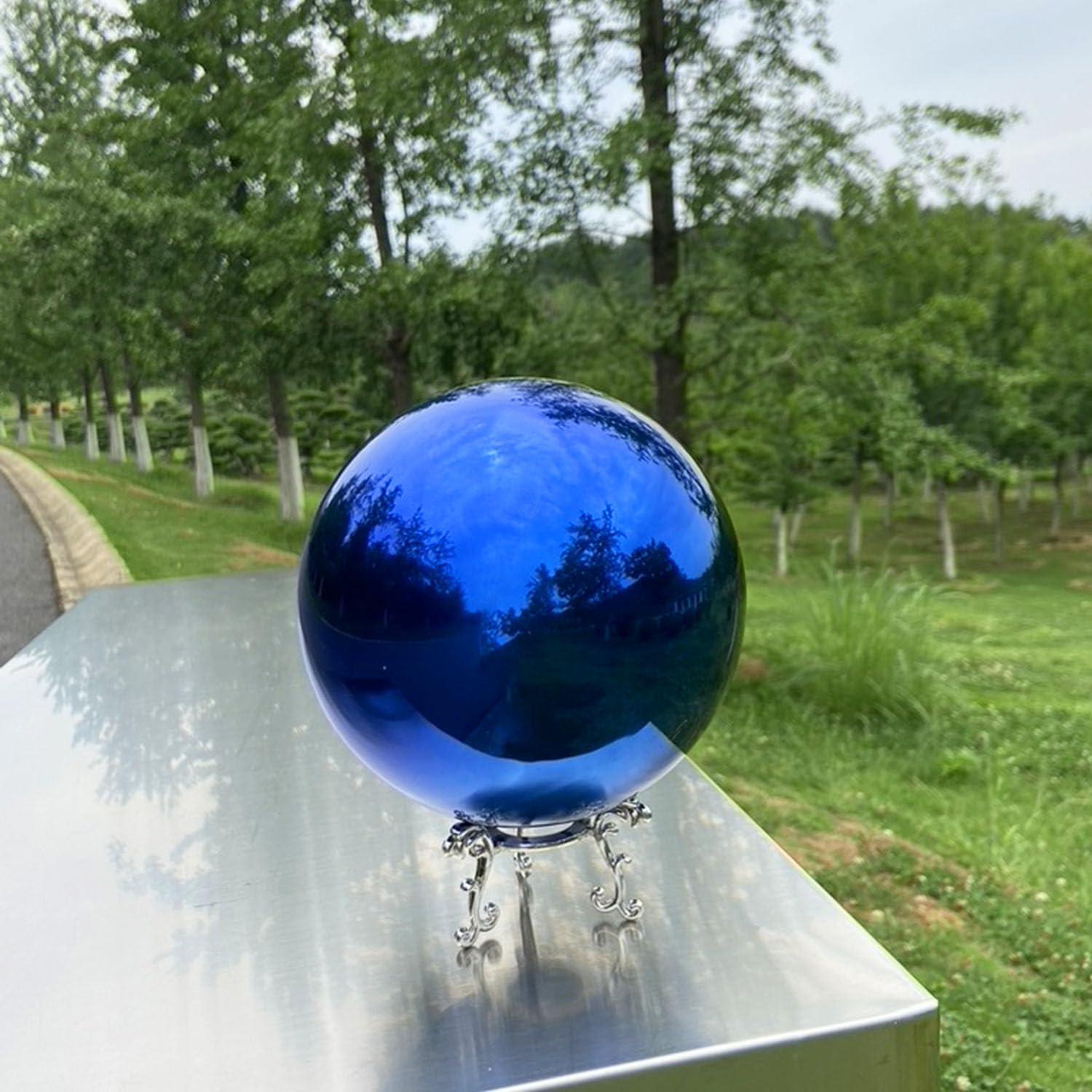 The Holiday Aisle® Champlain Metal Abstract Gazing Ball