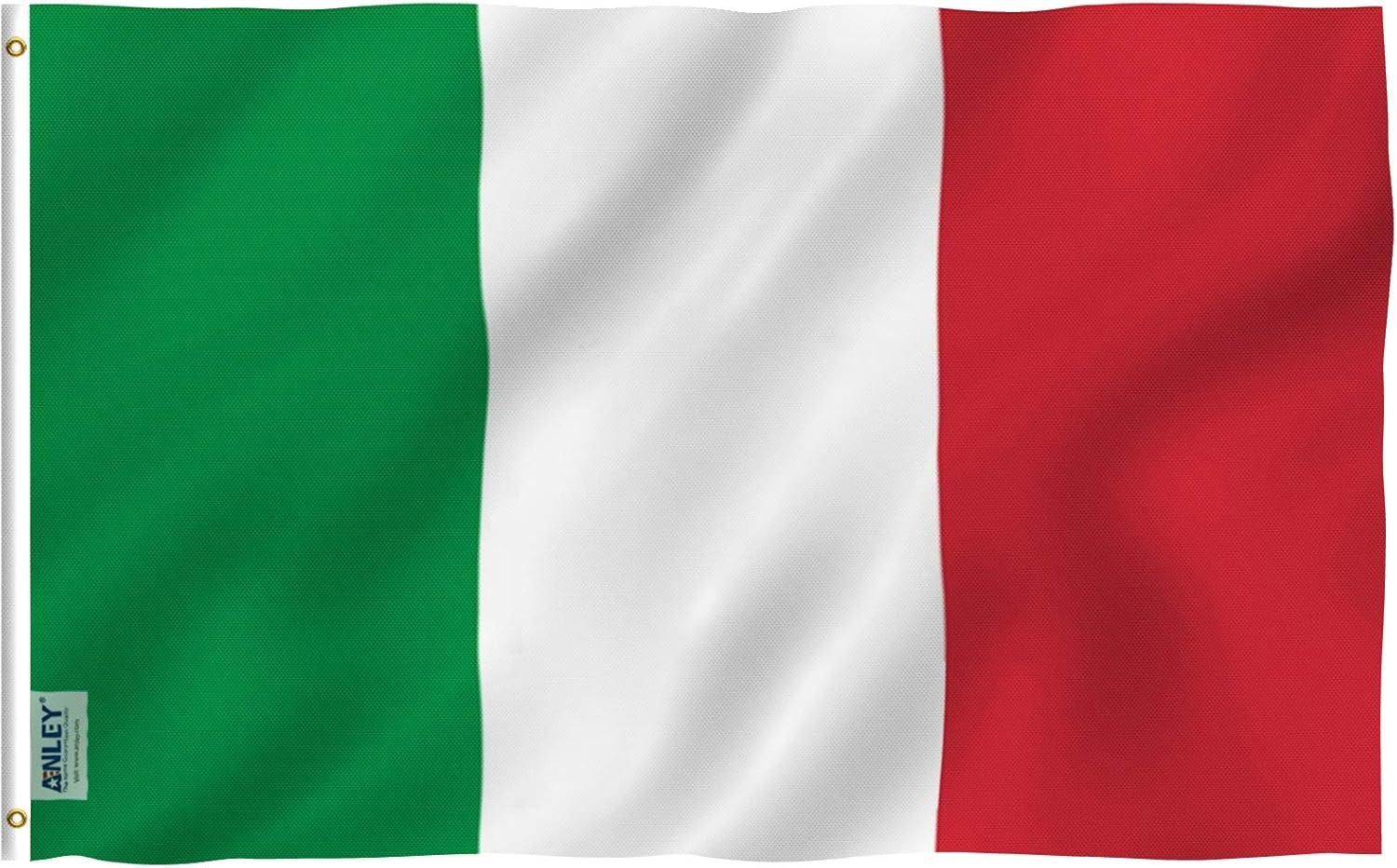 Fly Breeze 3x5 Foot Italian Flag with Brass Grommets