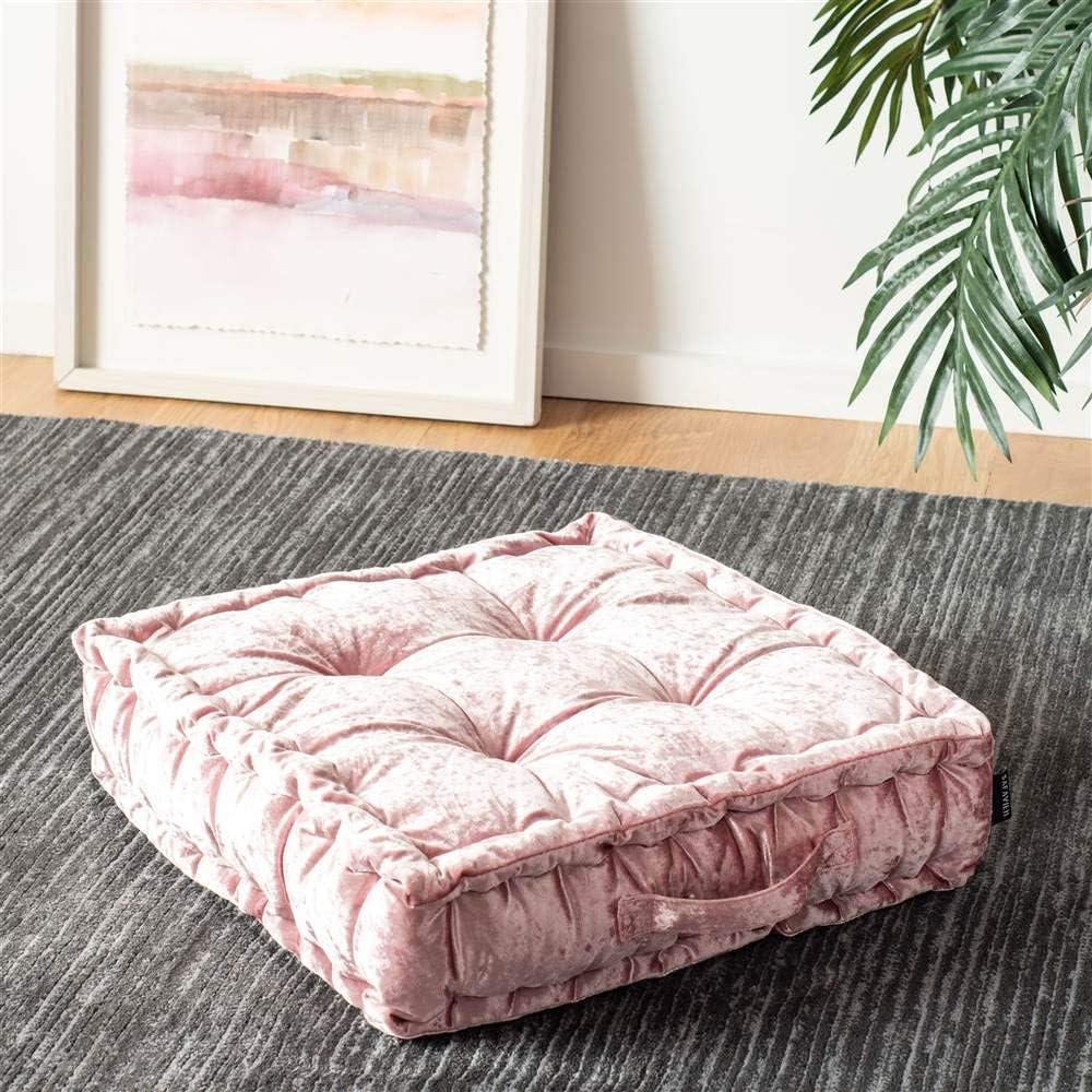 Safavieh Belia Buttons Reversible Throw Pillow