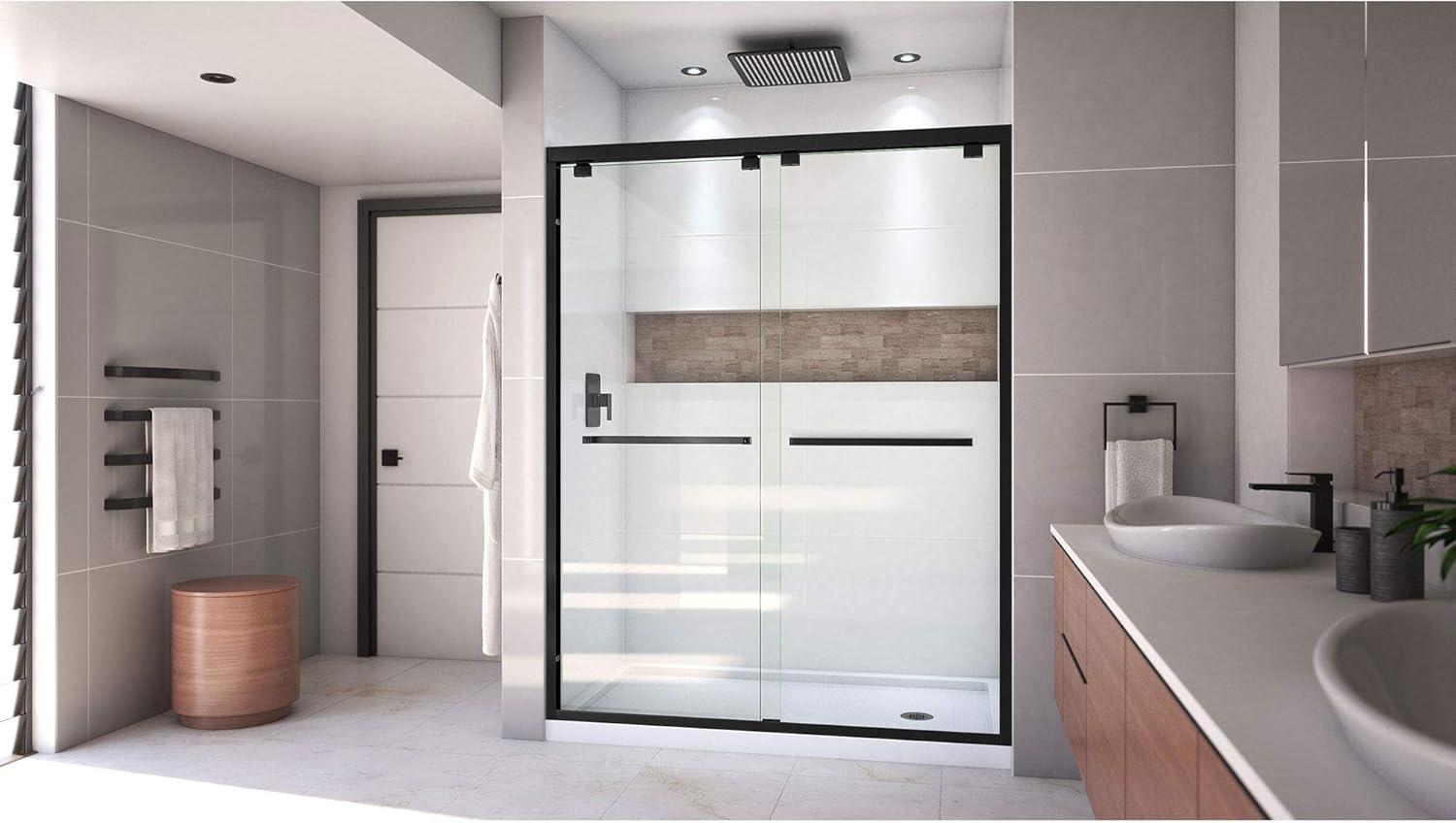 DreamLine Encore 78.75" H Semi-frameless Sliding Shower Enclosure DL-7007R-09