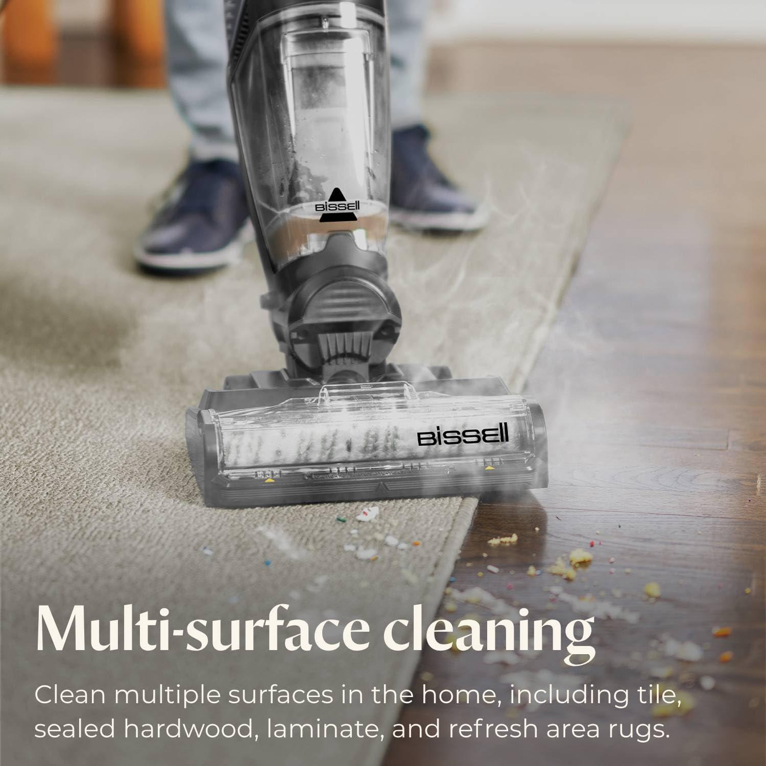 BISSELL 35151 BISSELL CrossWave HydroSteam Wet Dry Vac, Multi-Purpose Vacuum, Wash, and Steam, 35151, Multicolor