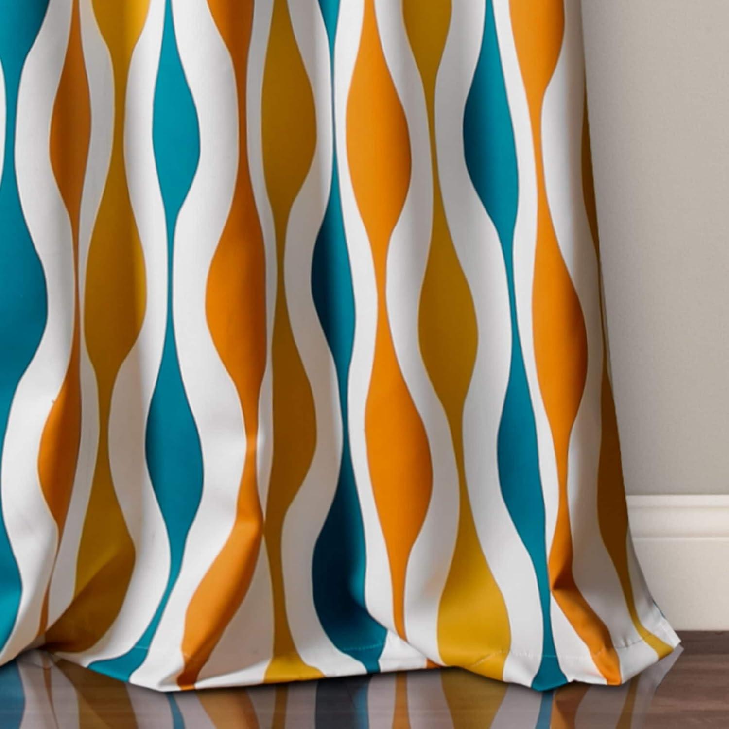 Polyester Room Darkening Curtain Pair (Set of 2)