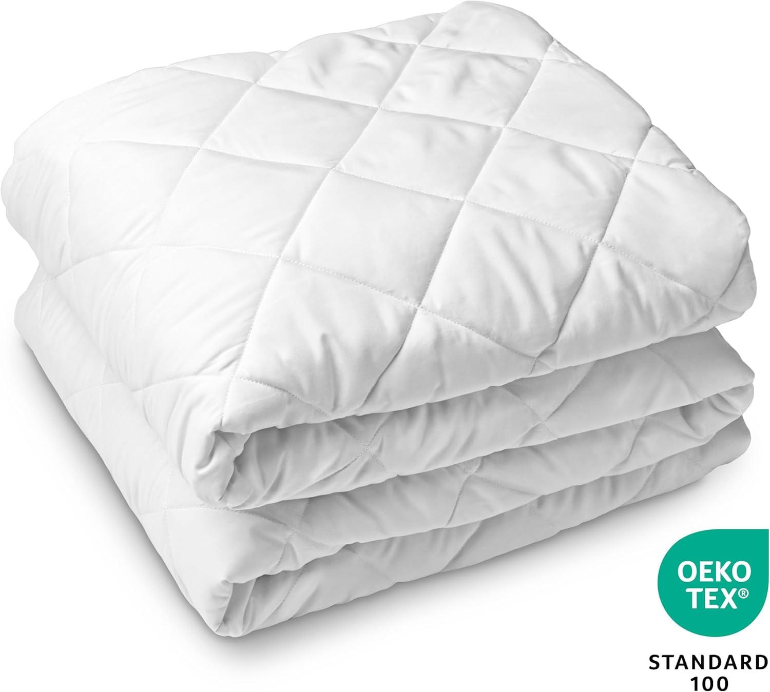 Bare Home Waterproof Quilted Mattress Pad