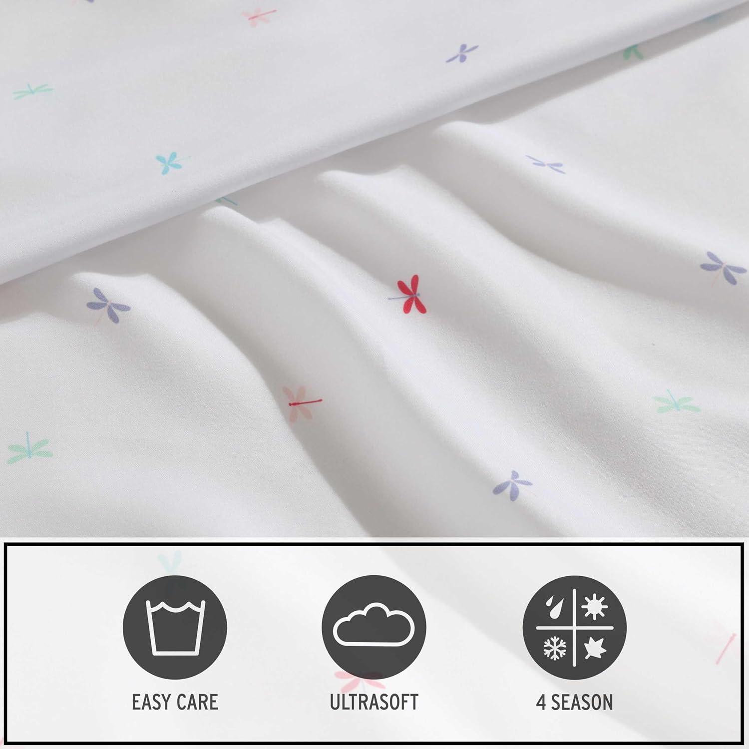 Eddie Bauer Dragonflies Pink Queen Sheet Set