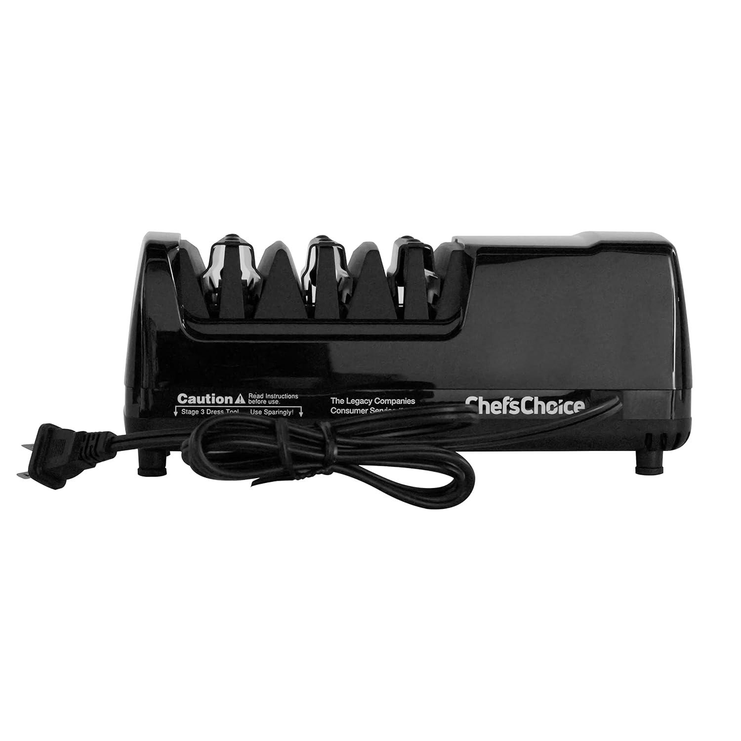 Chef'sChoice Model 1520 Electric Sharpener - 2-Stage 15°/20° Dizor
