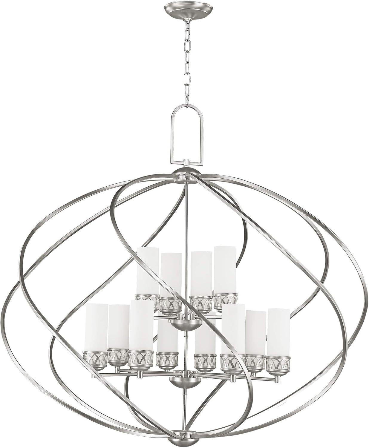 Livex Lighting - Westfield - 12 Light Foyer Chandelier in Contemporary Style -