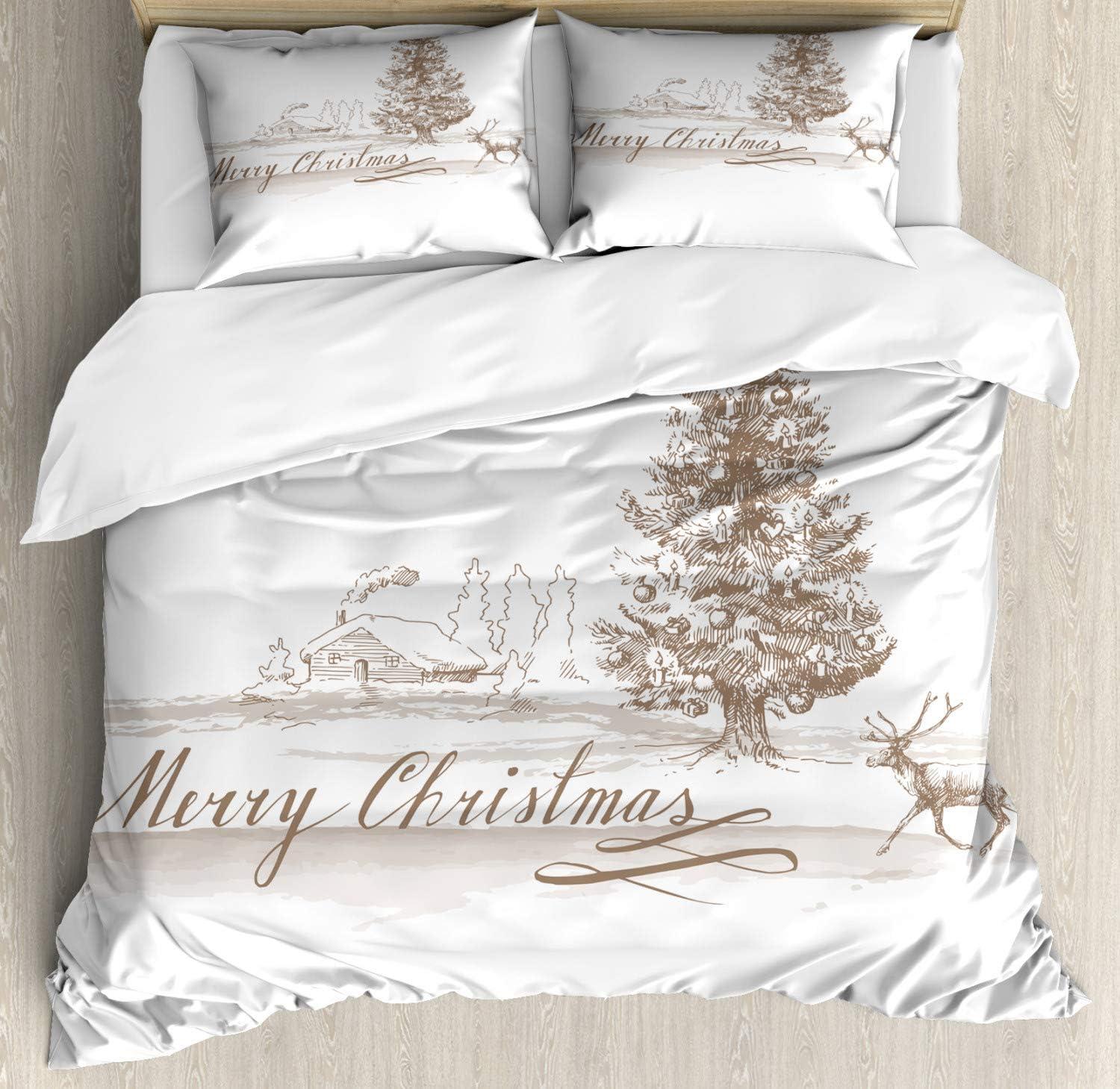 Christmas Modern & Contemporary Duvet Cover Set