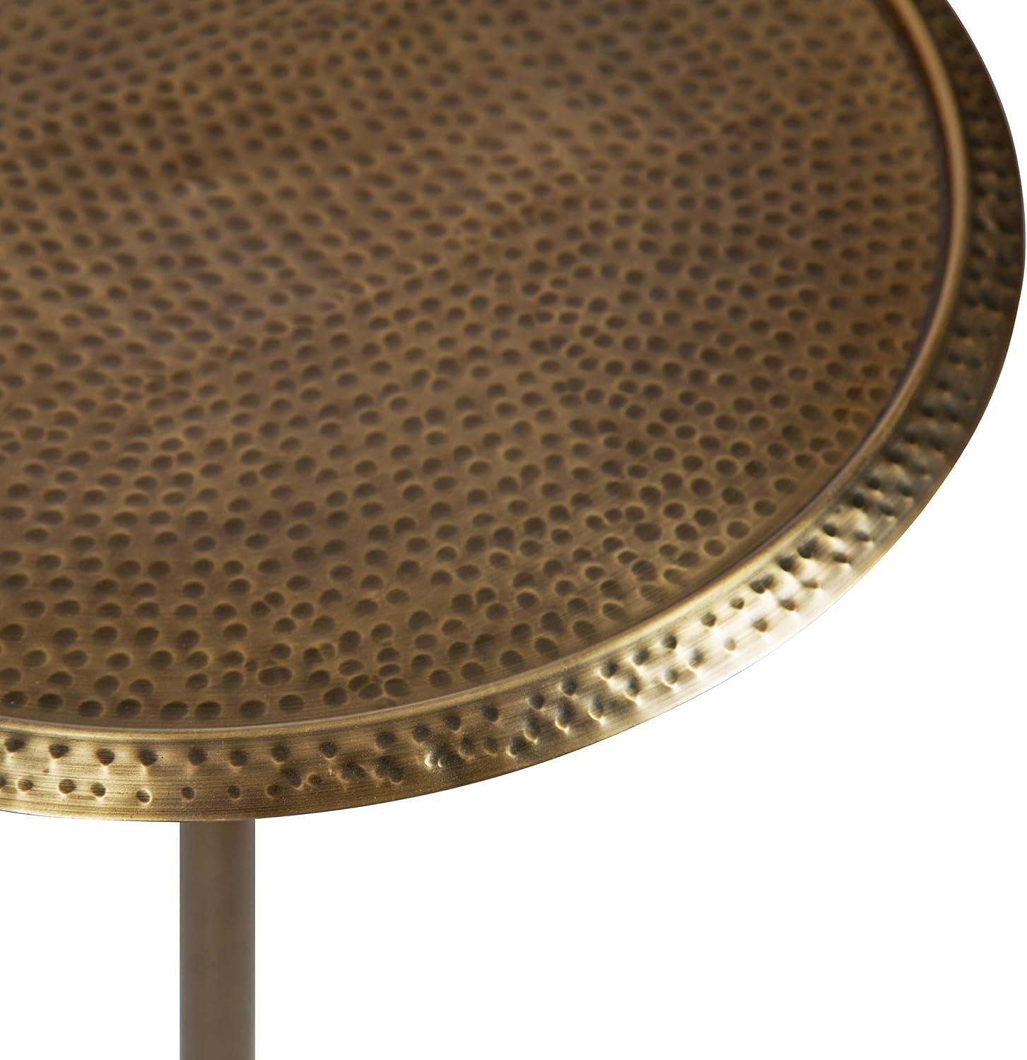 Kate and Laurel Sanzo Metal Side Table