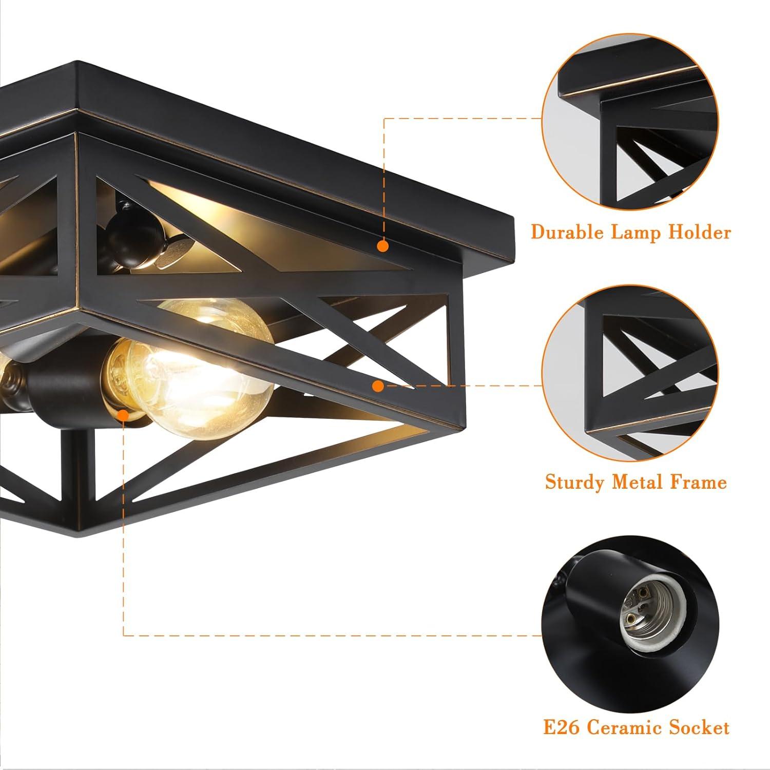 Pynsseu Flush Mount (Set of 2)