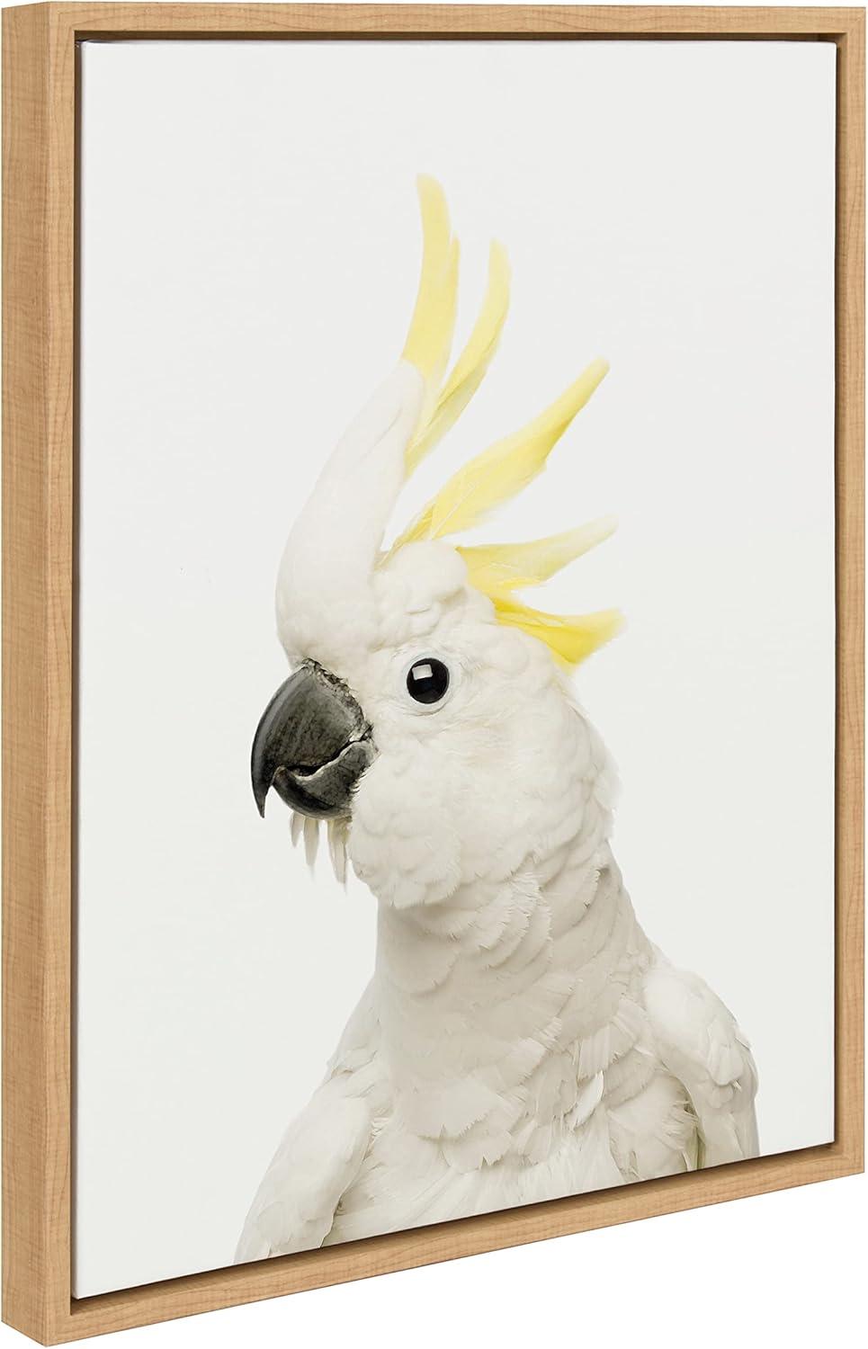 18" x 24" Sylvie Animal Studio Bird Framed Canvas by Amy Peterson - Kate & Laurel All Things Decor